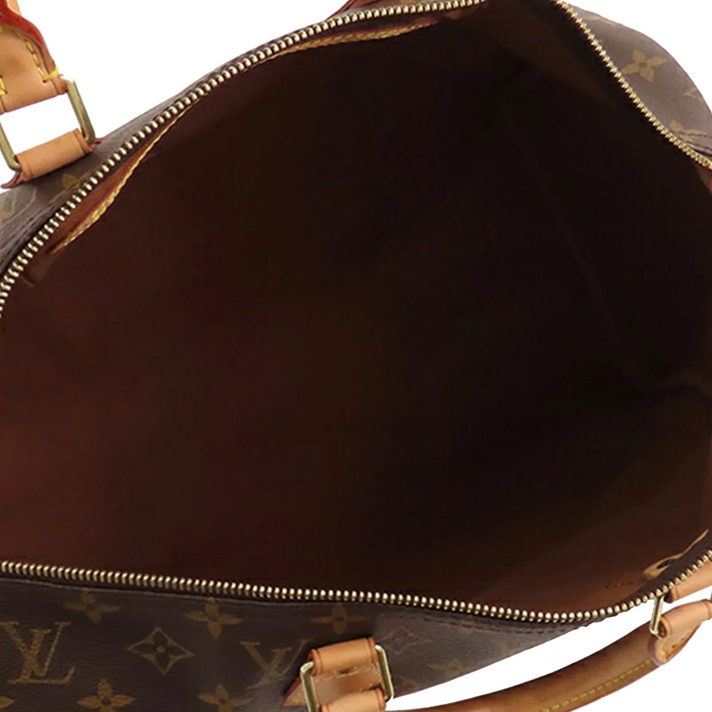 Brown Louis Vuitton Monogram Speedy 40 Boston Bag