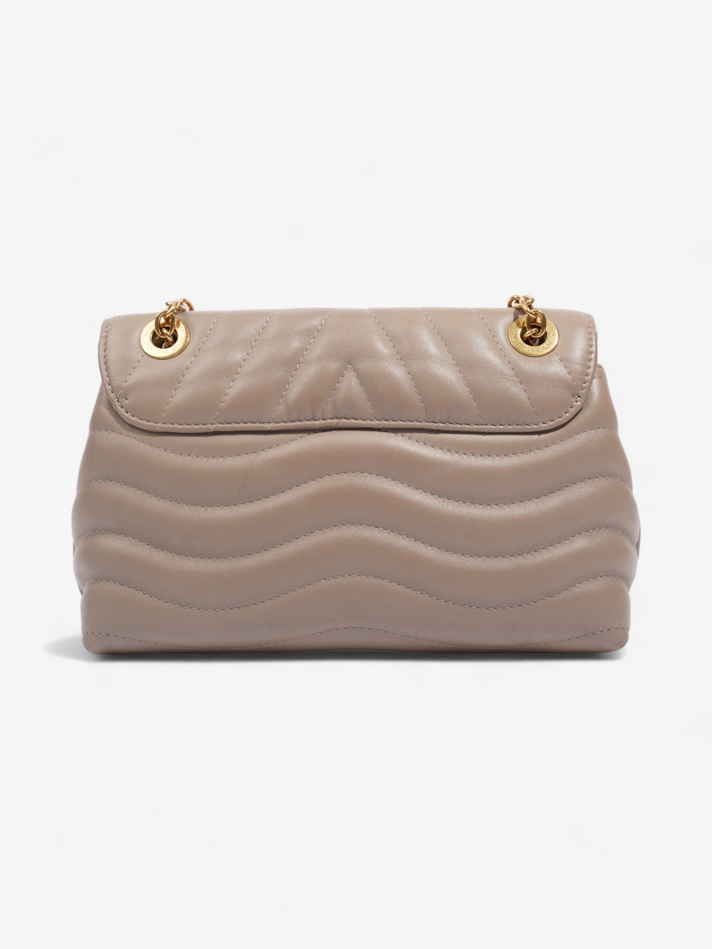 Louis Vuitton New Wave Chain Taupe Calfskin Leather MM