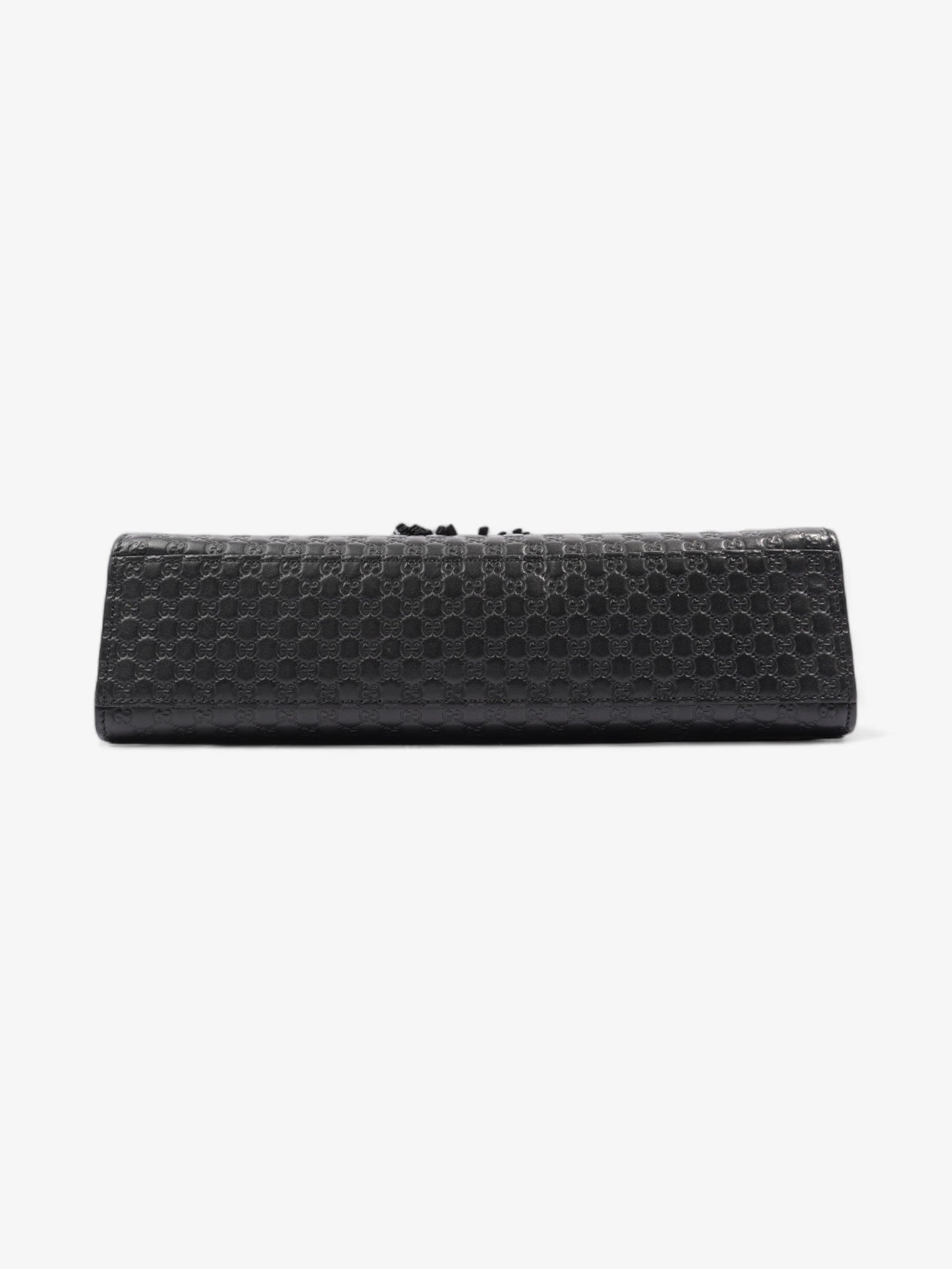 Gucci Emily Guccissima Chain Black Leather Medium
