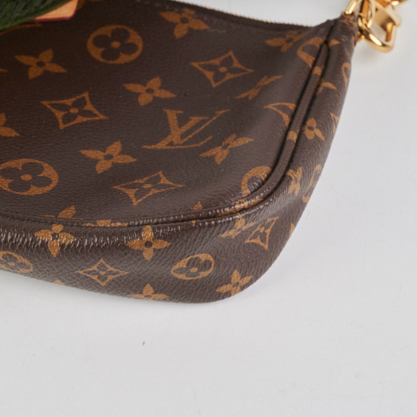 Louis Vuitton Khaki Multi Pochette Accessories Monogram
