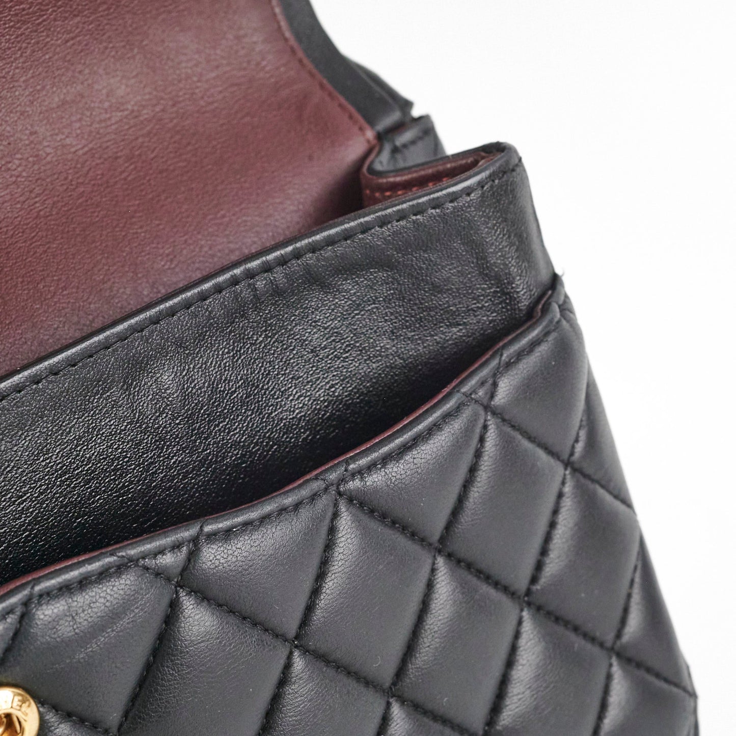 Chanel Classic Flap M/L Lambskin Black