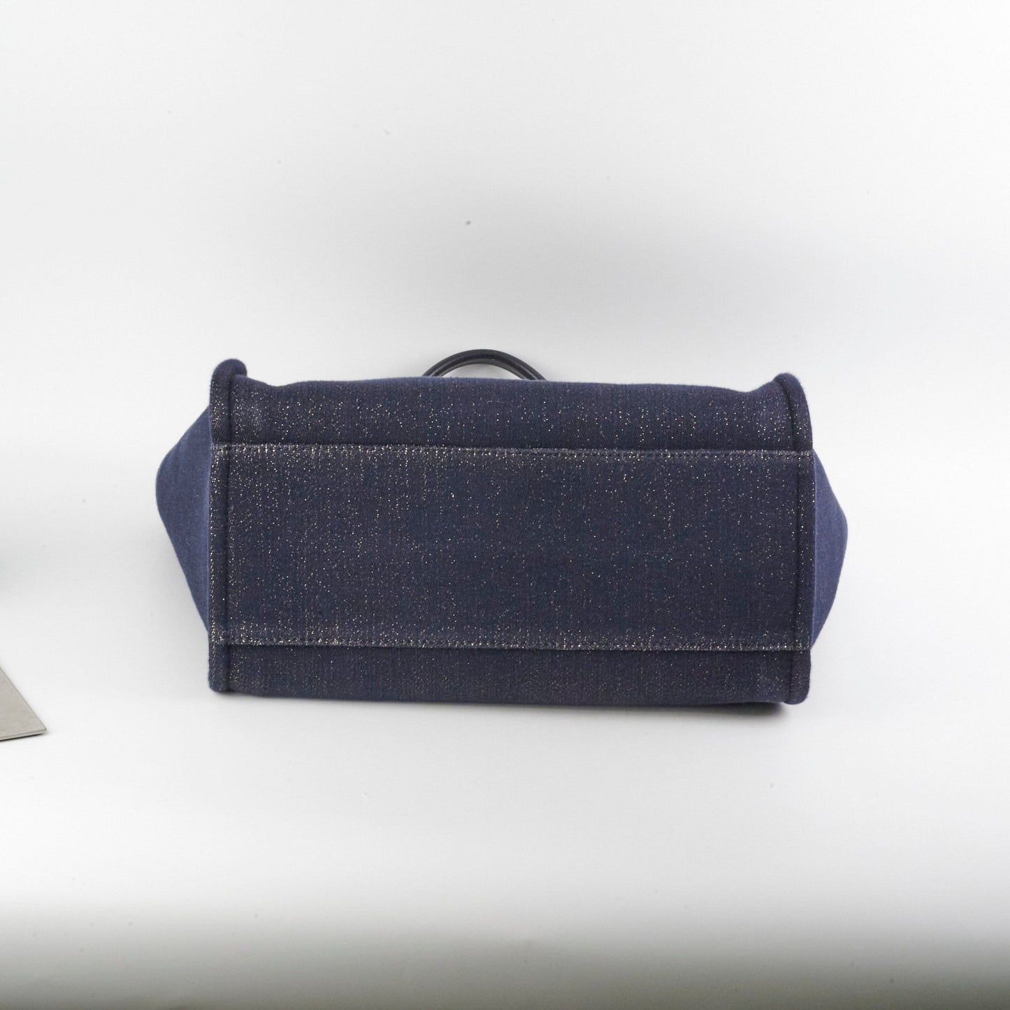 Chanel Deauville Tote Navy/Gold