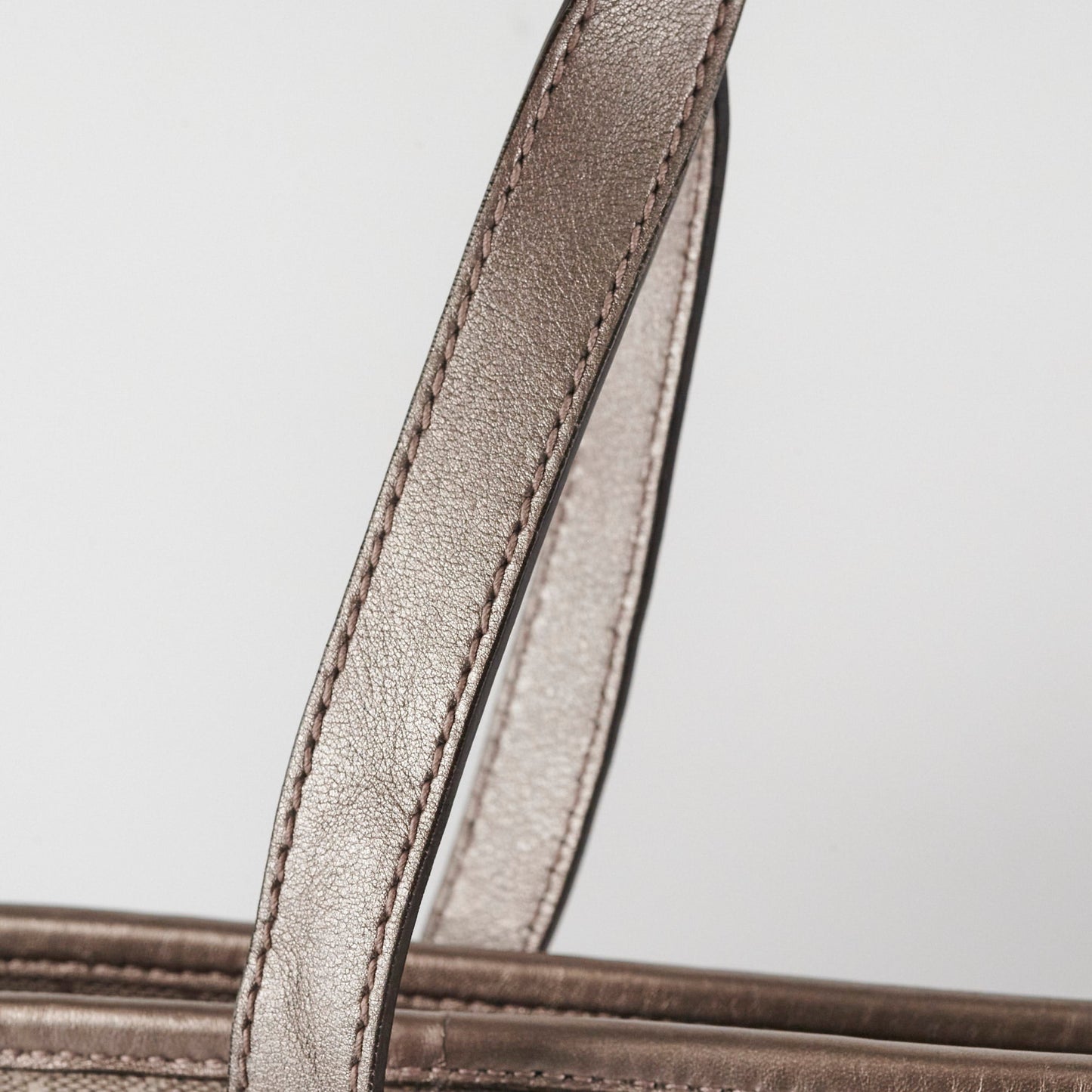 Gucci Silver/Grey Monogram Tote