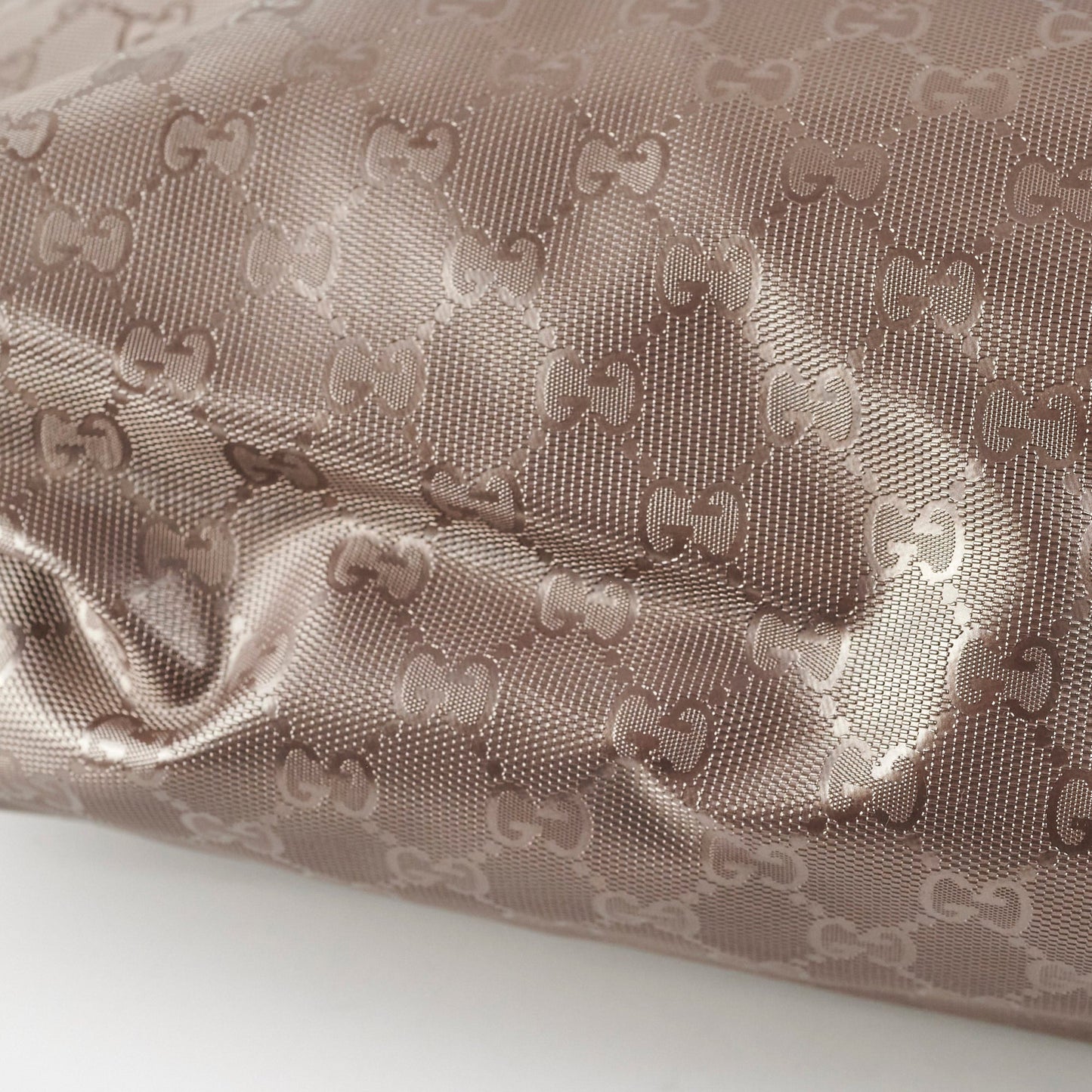 Gucci Silver/Grey Monogram Tote