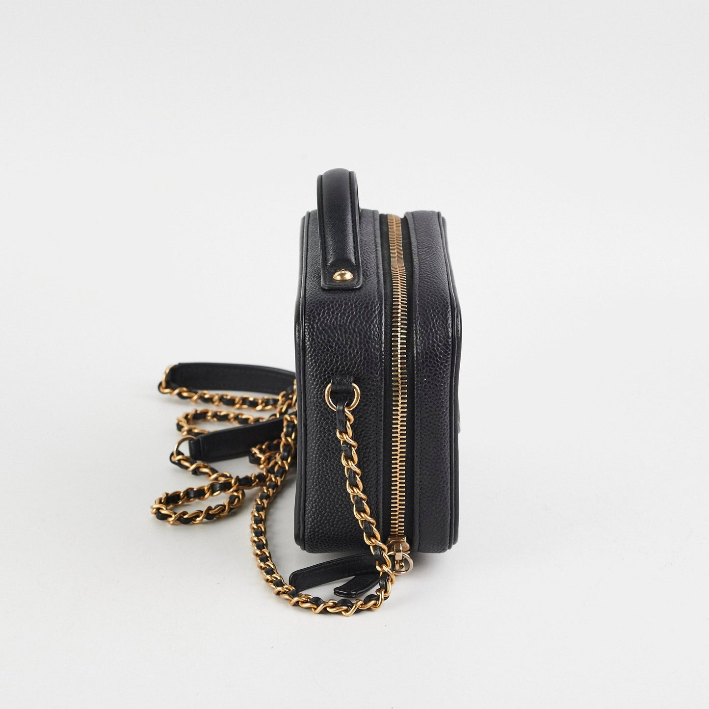 Chanel Filigree Small Caviar Vanity Black
