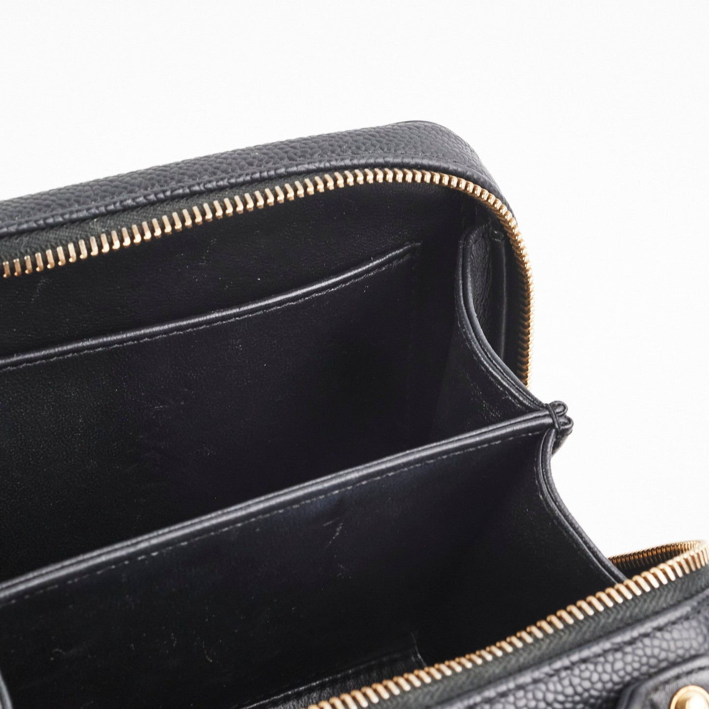 Chanel Filigree Small Caviar Vanity Black