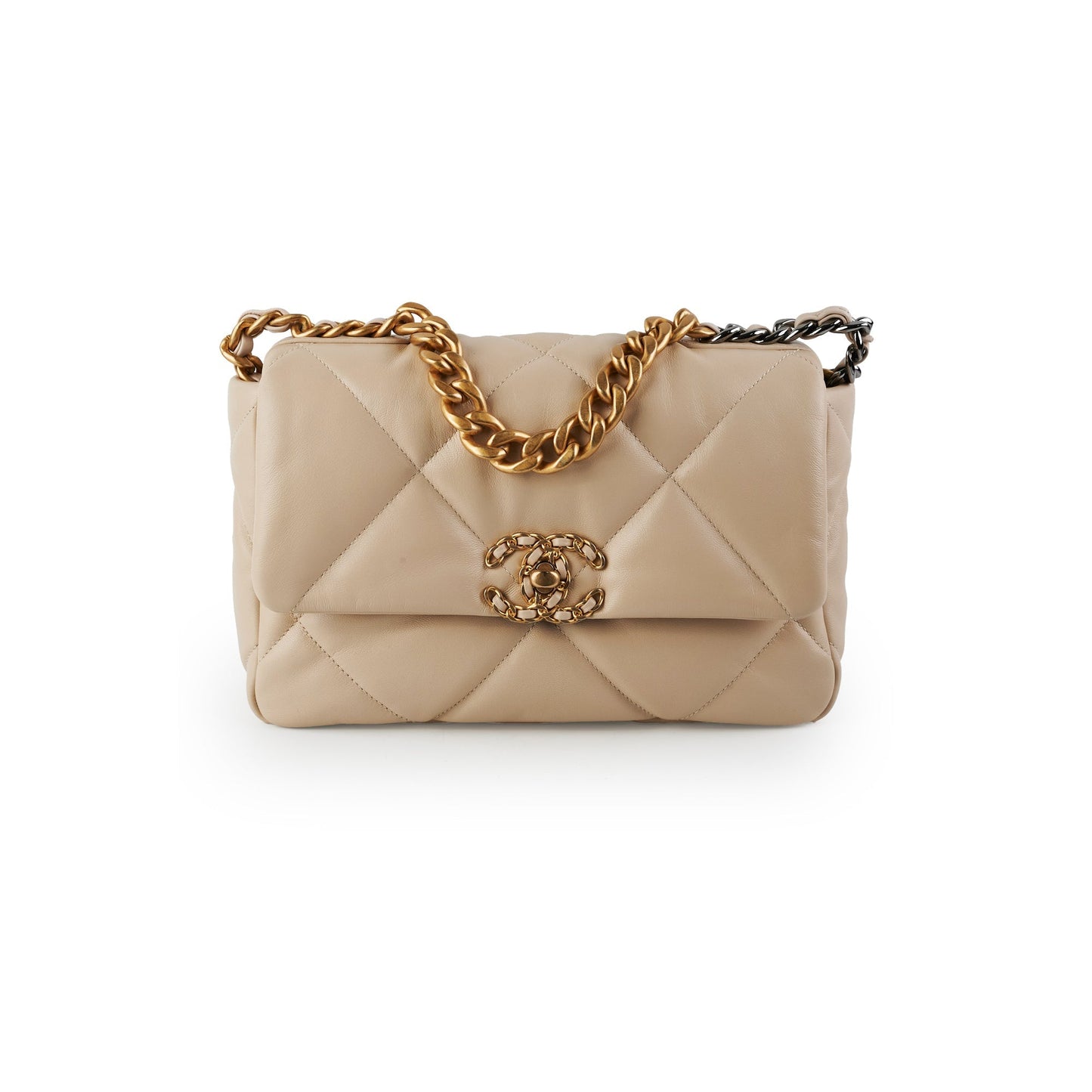ITEM 19 - Chanel Small 19 Light Beige