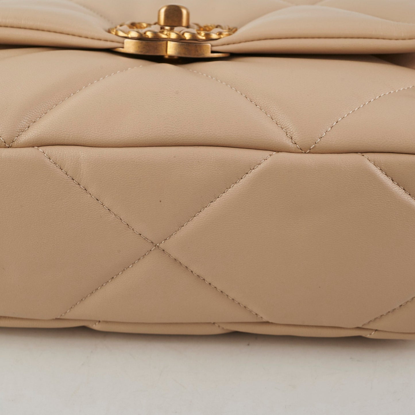 ITEM 19 - Chanel Small 19 Light Beige