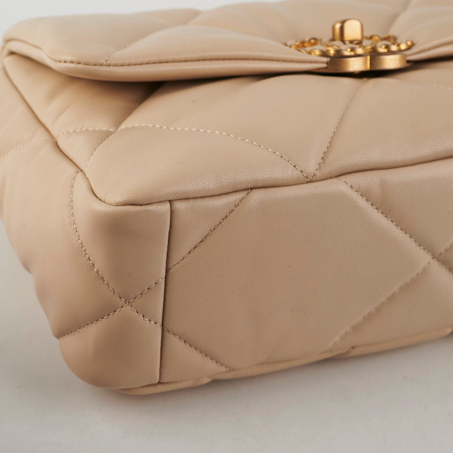 ITEM 19 - Chanel Small 19 Light Beige