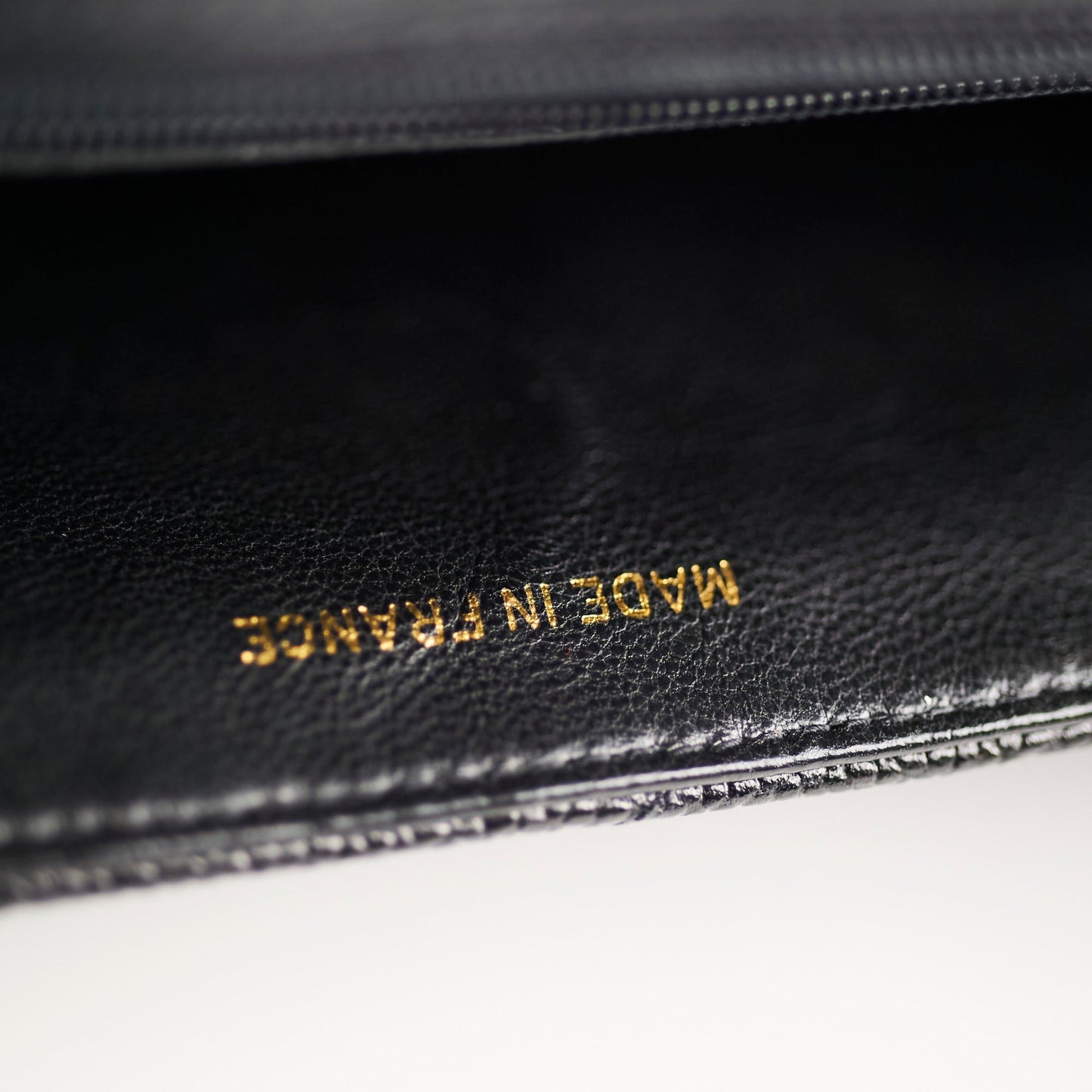 Chanel  Jumbo Single Flap Diagonal Quilted Caviar Black
