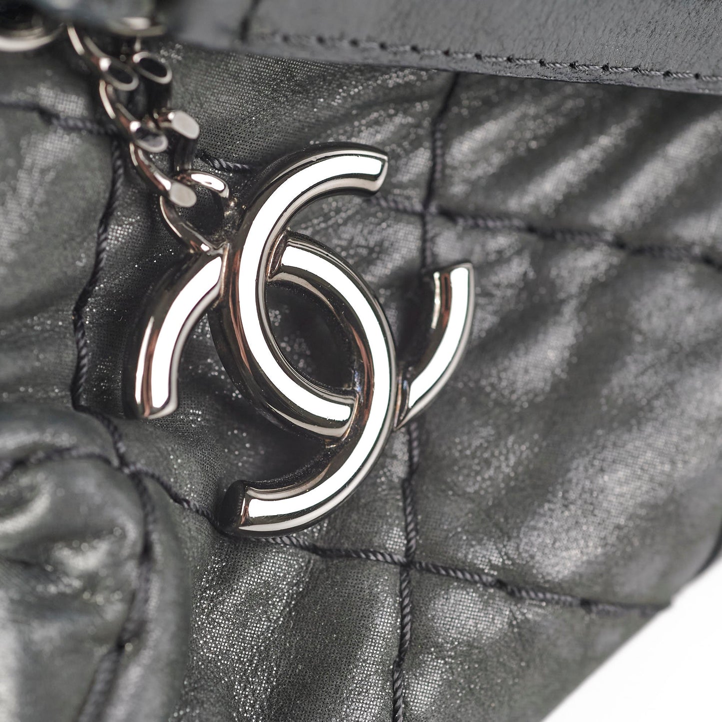 Chanel Mademoiselle Bowling Black Shoulder Bag