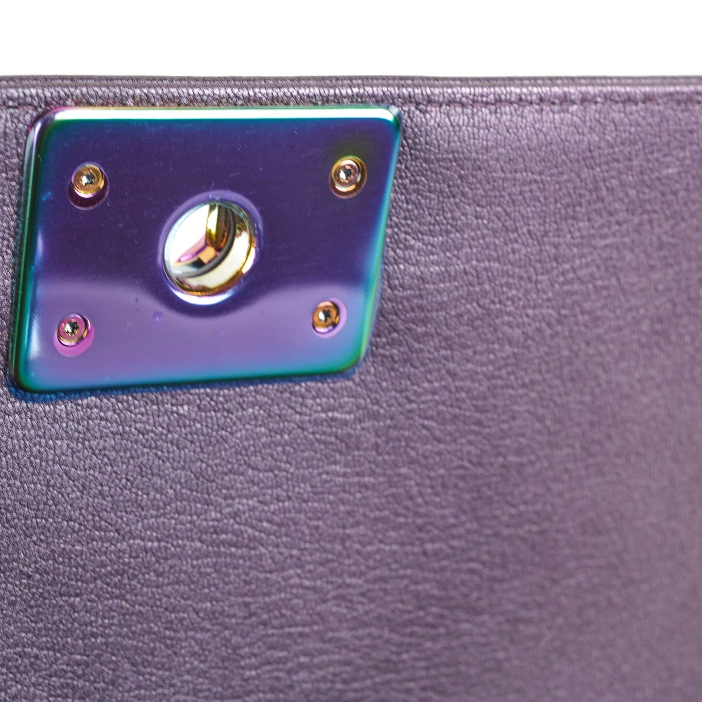 Chanel Small Boy Mermaid Purple Iridescent - Series 21
