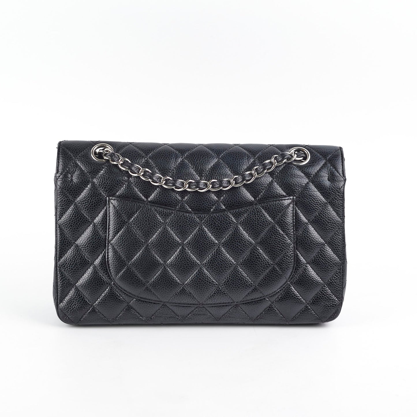 Chanel Caviar Medium/Large Double Classic Flap Black