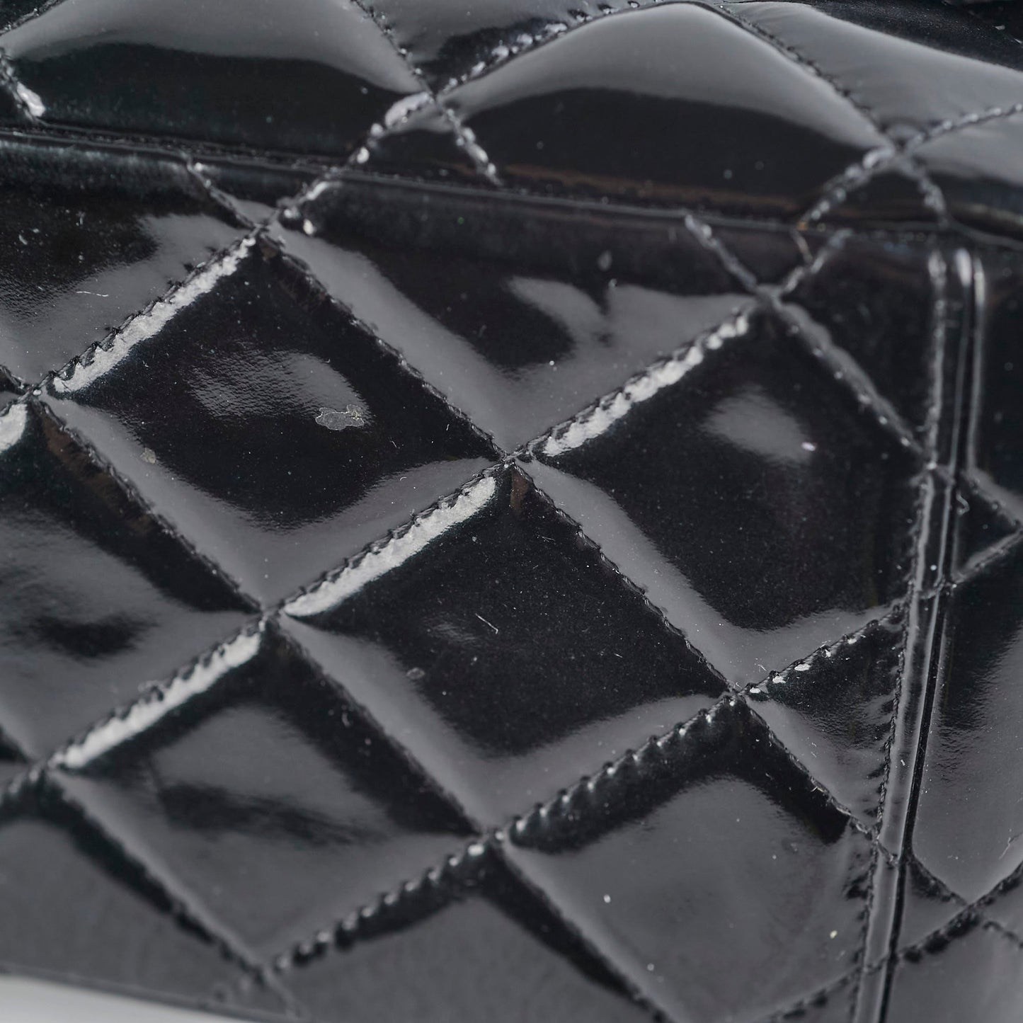 Chanel Maxi Patent Flap Black 20 Series