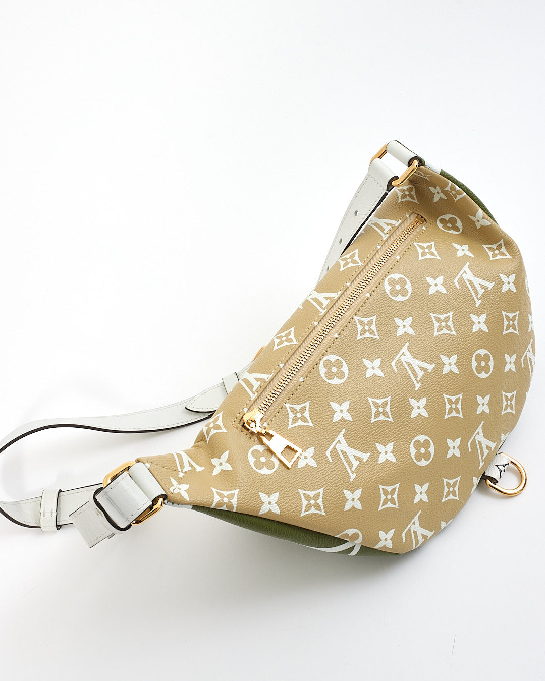 Louis Vuitton Green Monogram Giant Coated Canvas Bum Bag