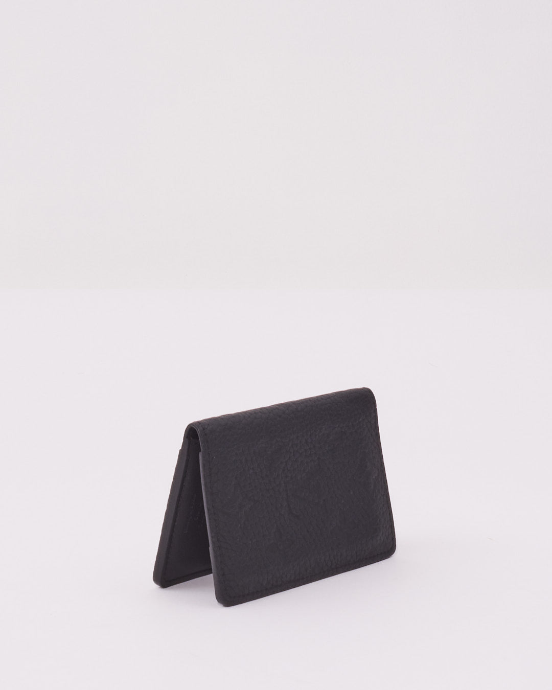 Louis Vuitton Black Monogram Taurillon Leather Card Holder