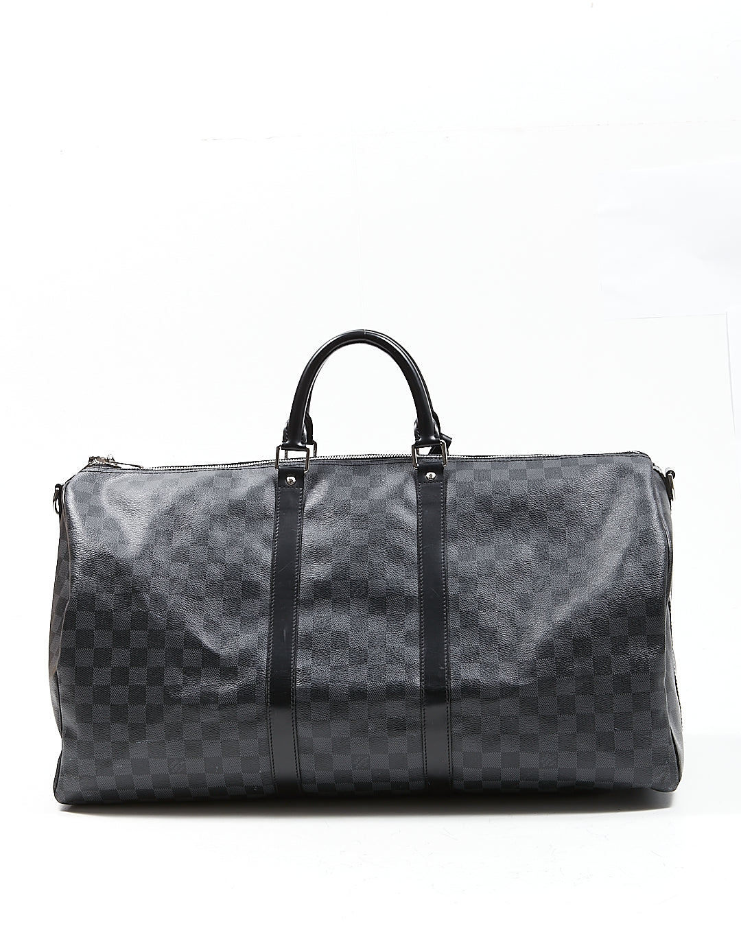 Louis Vuitton Damier Graphite Canvas Keepall 55 Bandouliere Bag NO STRAP