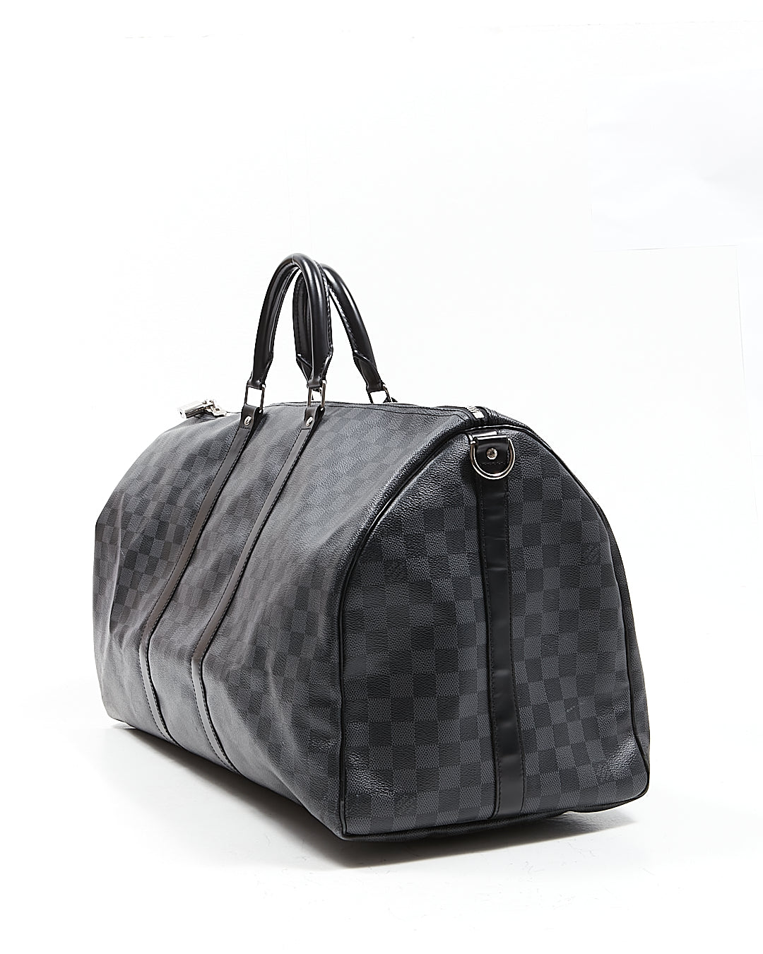 Louis Vuitton Damier Graphite Canvas Keepall 55 Bandouliere Bag NO STRAP