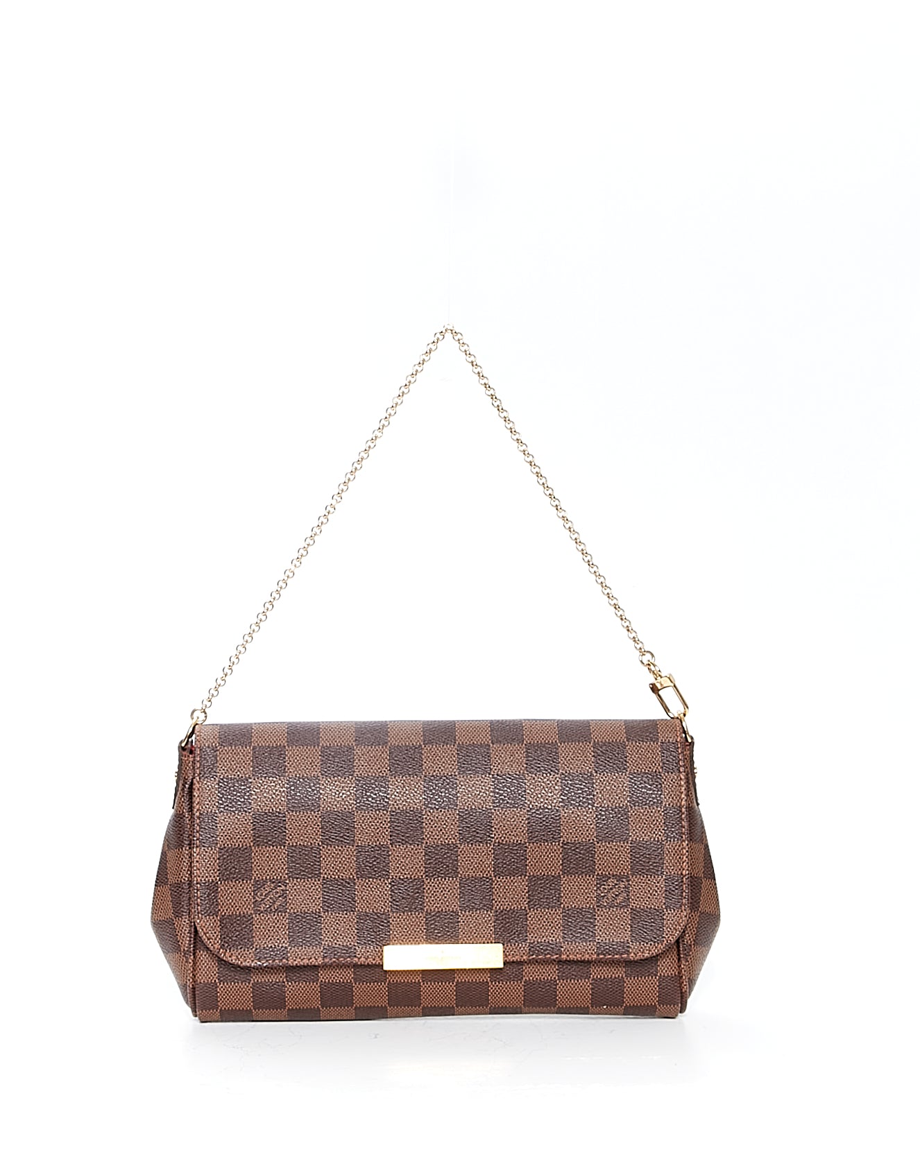 Louis Vuitton Damier Ebene Canvas Favourite MM Bag