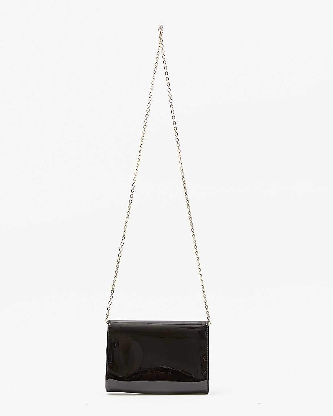 Louis Vuitton Black Vernis Leather Louise PM Chain Bag