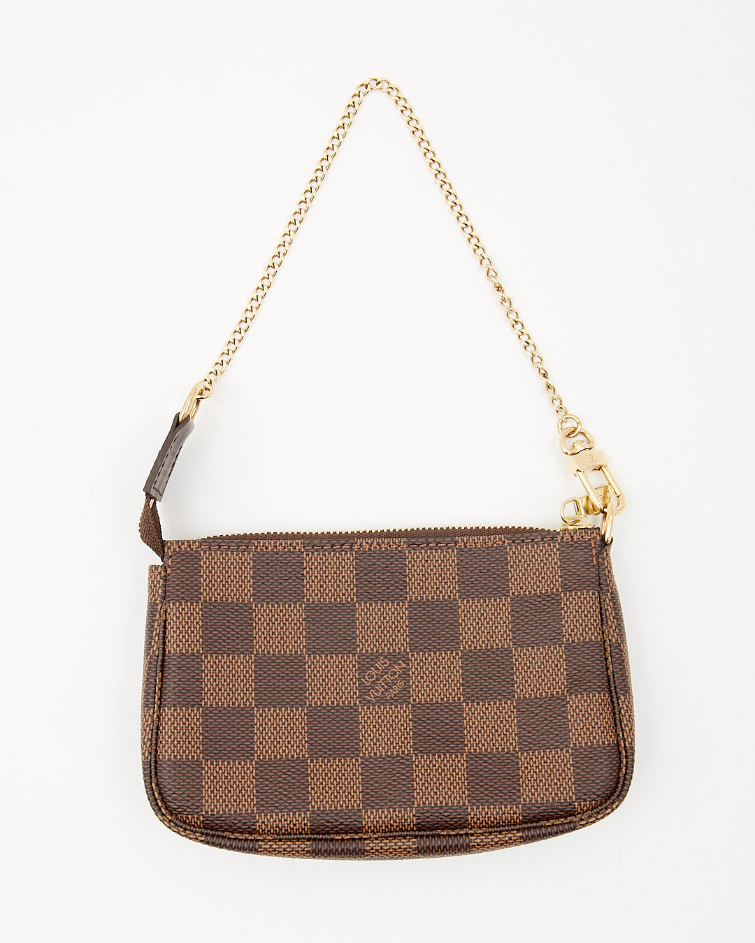 Louis Vuitton Damier Ebene Canvas Mini Pochette Accesoires