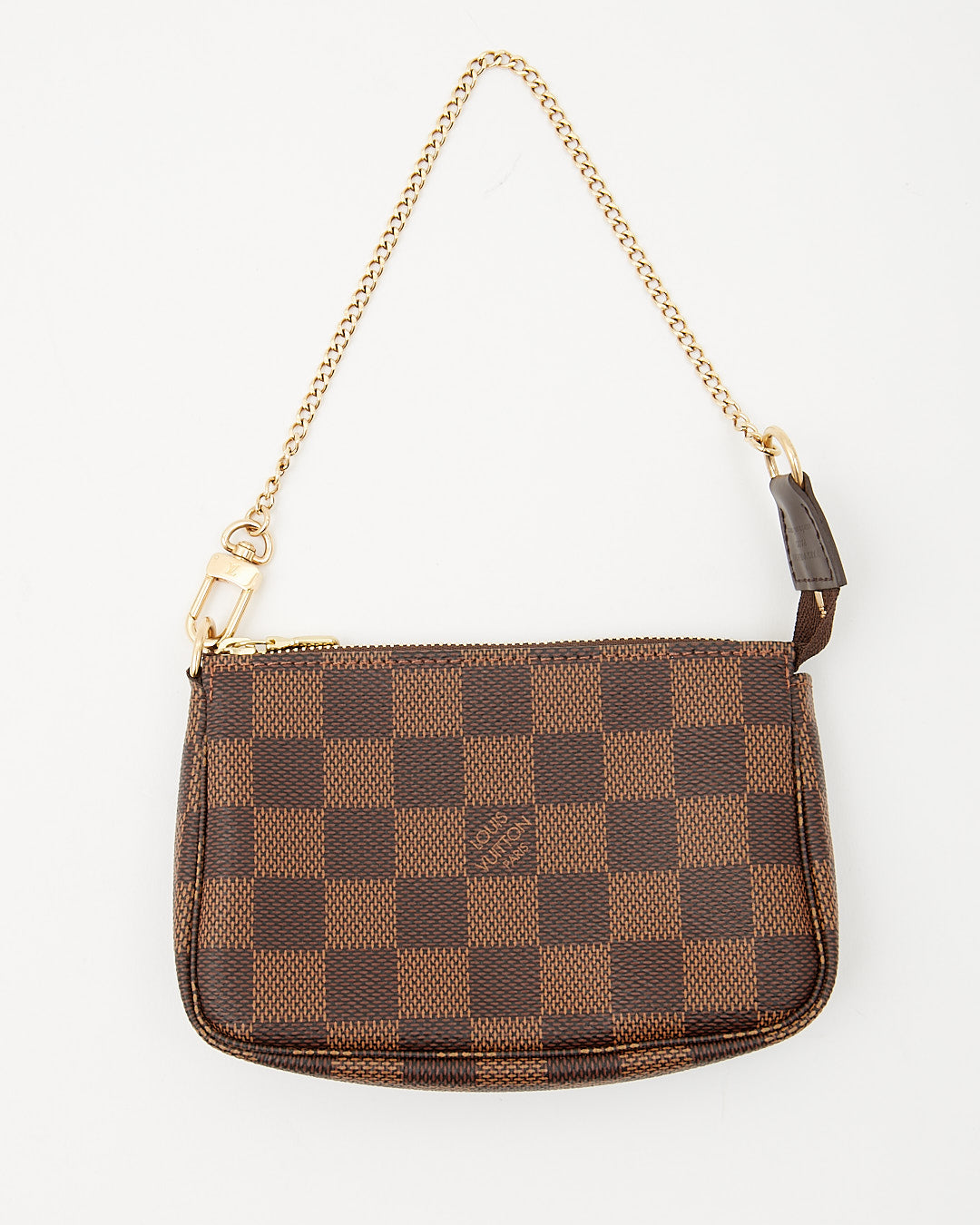 Louis Vuitton Damier Ebene Canvas Mini Pochette Accesoires
