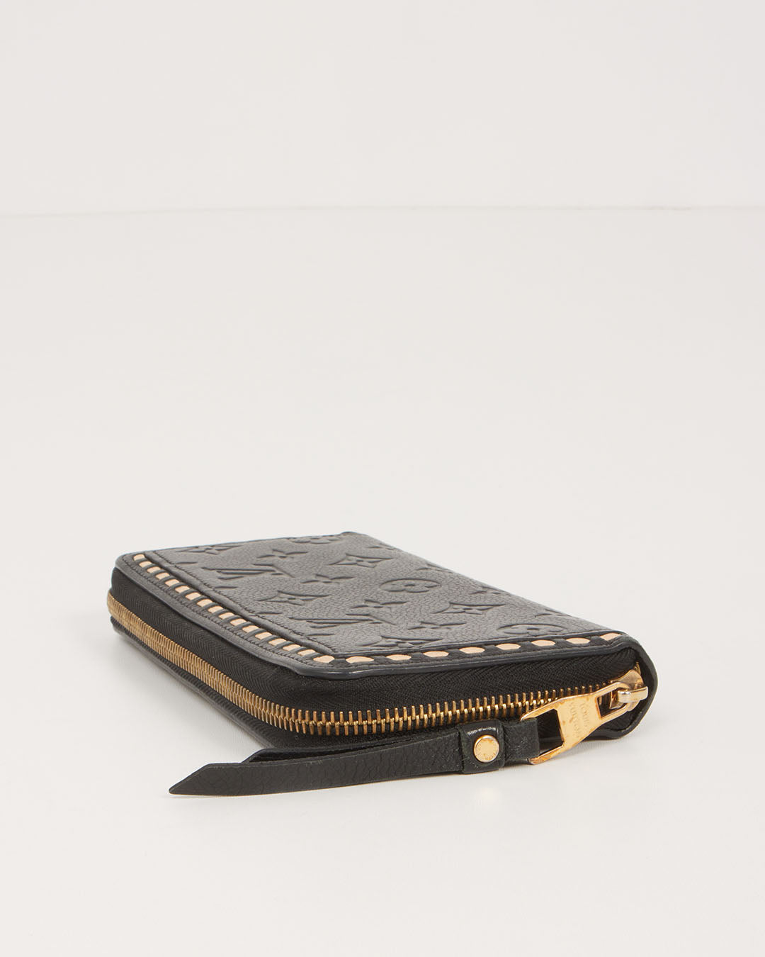 Louis Vuitton Black Empreinte Monogram Zippy Wallet