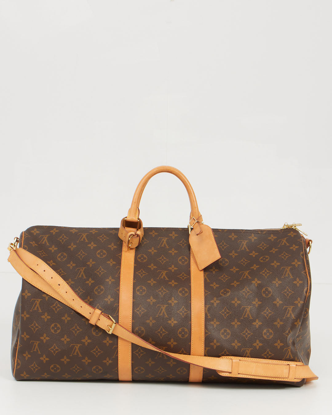 Louis Vuitton Monogram Canvas Keepall Bandouliere 55 Bag