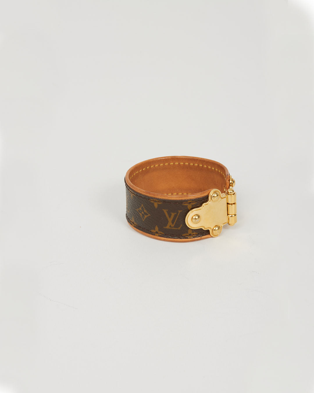 Louis Vuitton Monogram Save It Hinge Bracelet