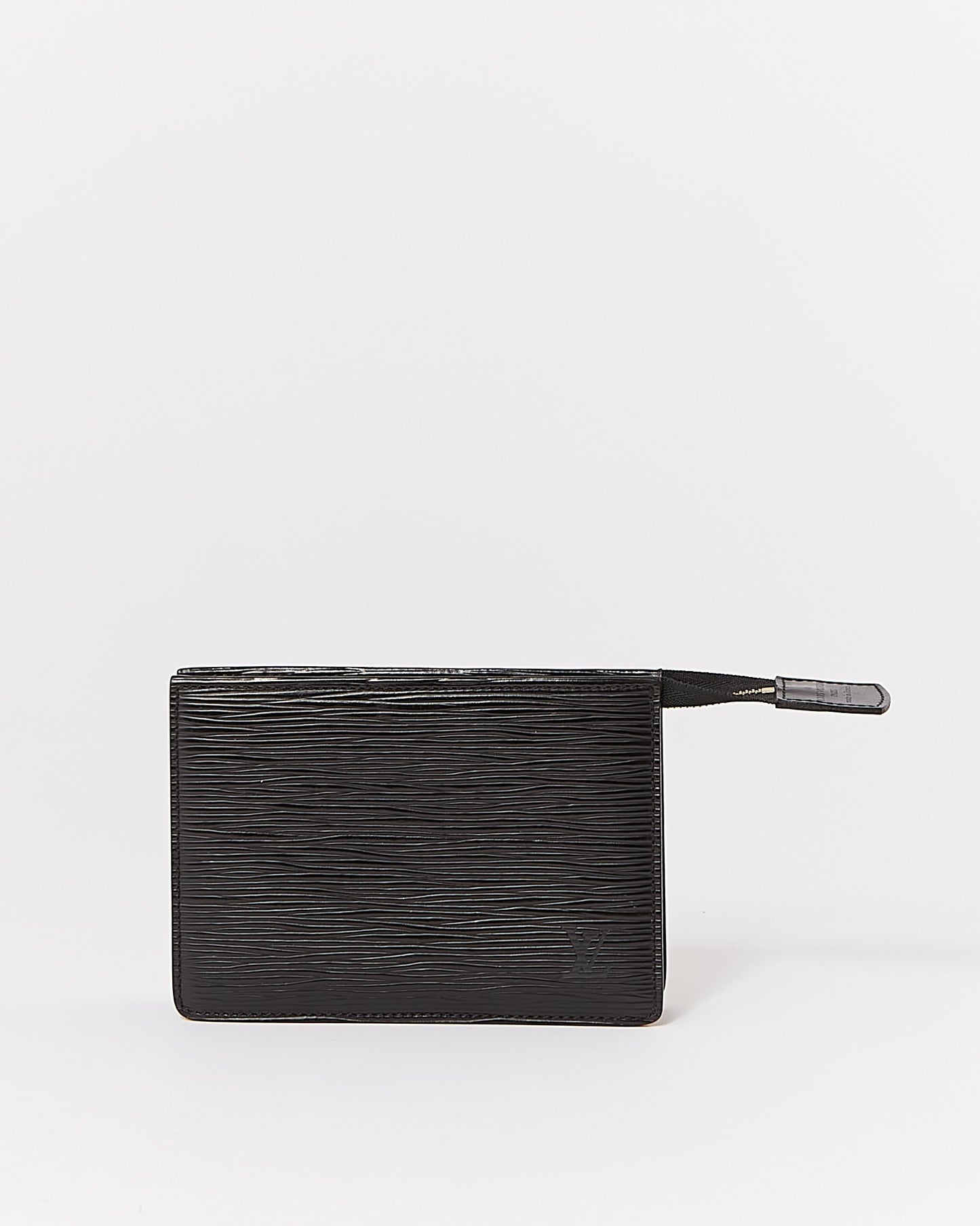Louis Vuitton Black Epi Leather Cosmetic Pouch 15