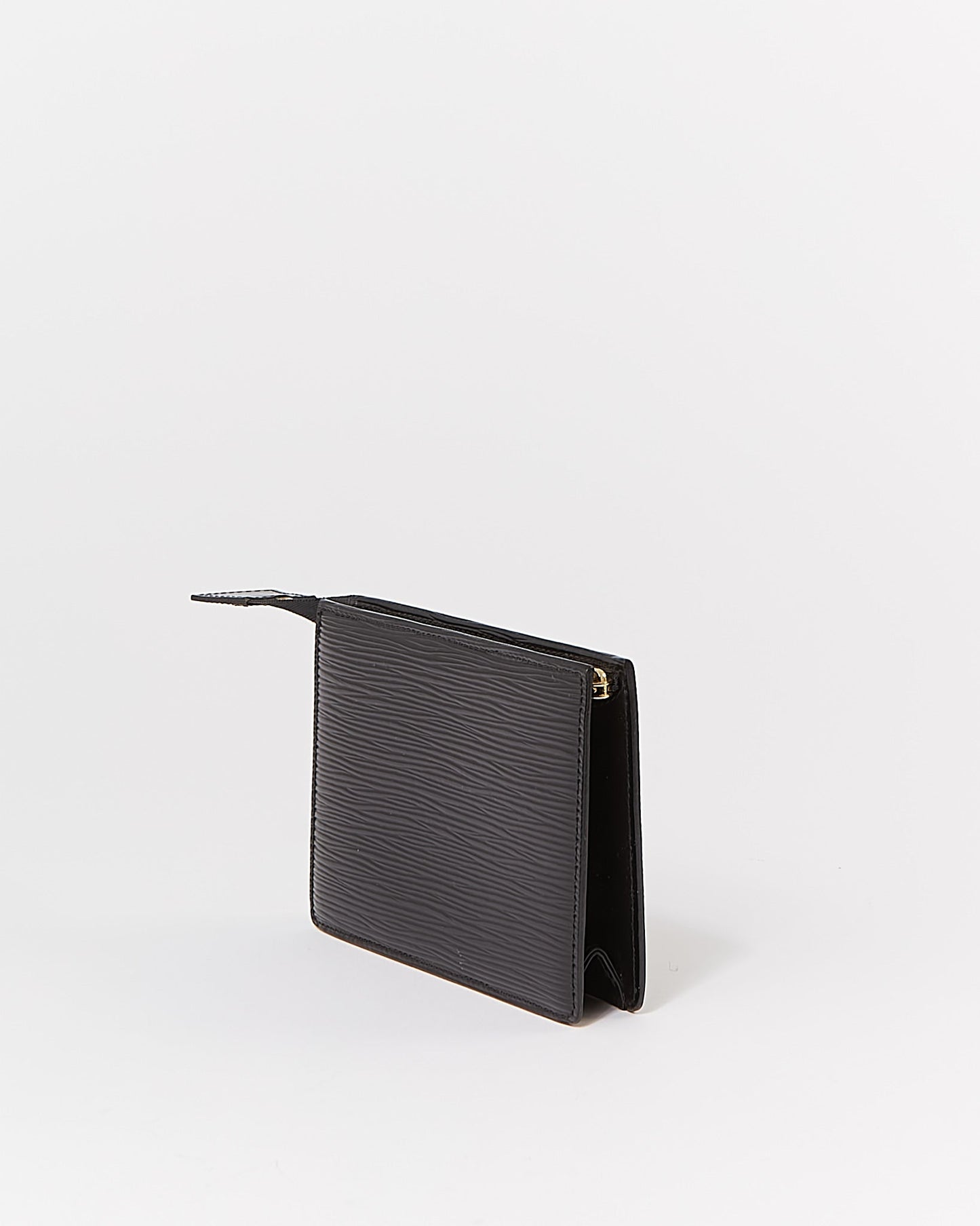 Louis Vuitton Black Epi Leather Cosmetic Pouch 15