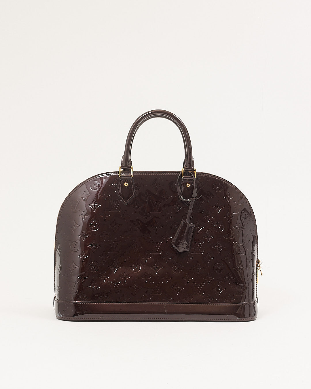 Louis Vuitton Alma Vernis Amarante Alma GM Bag