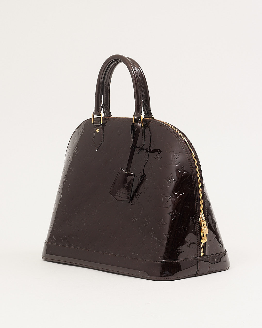 Louis Vuitton Alma Vernis Amarante Alma GM Bag