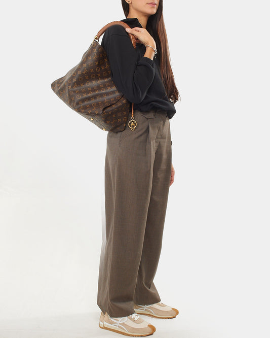 Louis Vuitton Monogram Coated Canvas Artsy MM Shoulder Bag