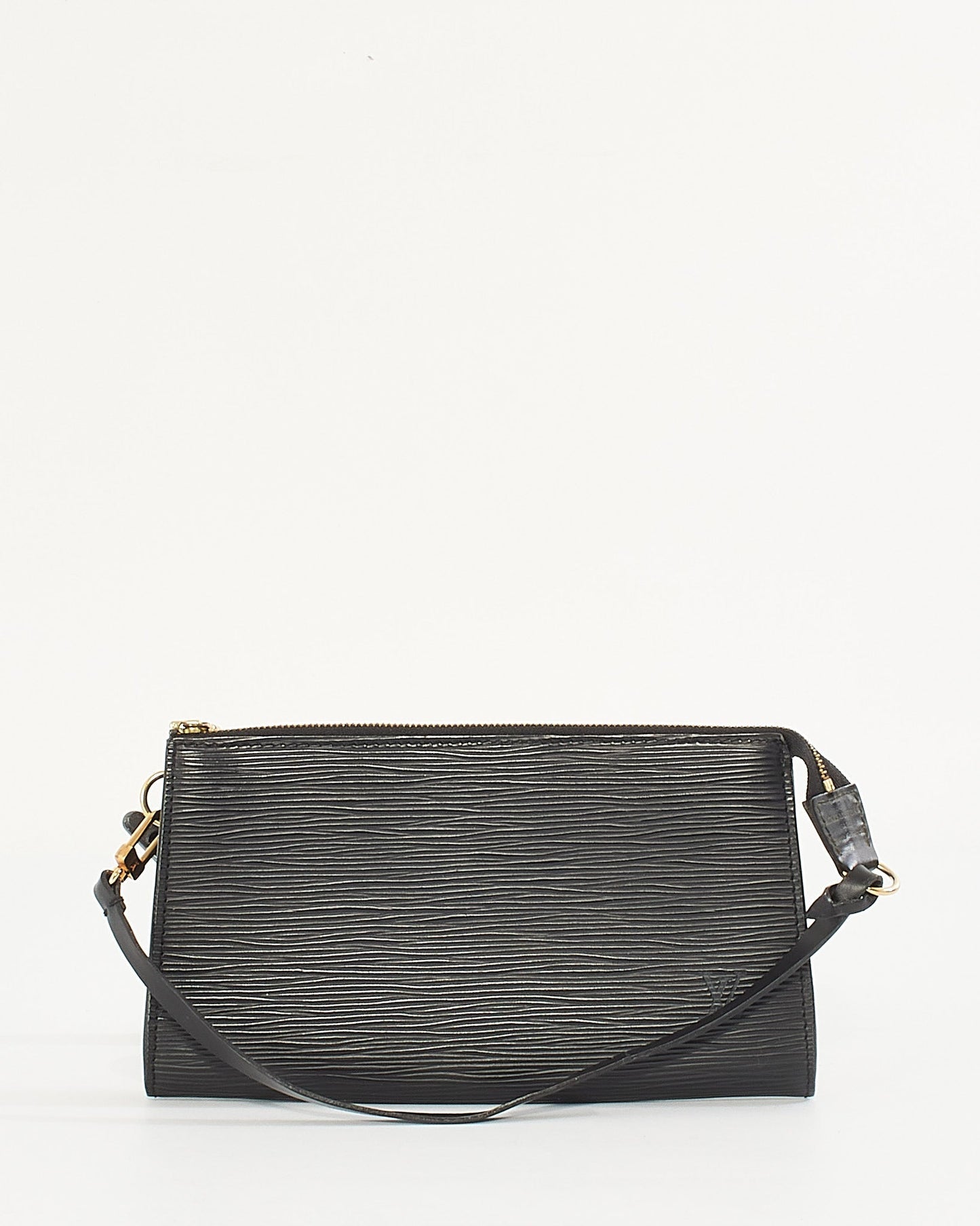 Louis Vuitton Black Epi Leather Pochette Shoulder Bag