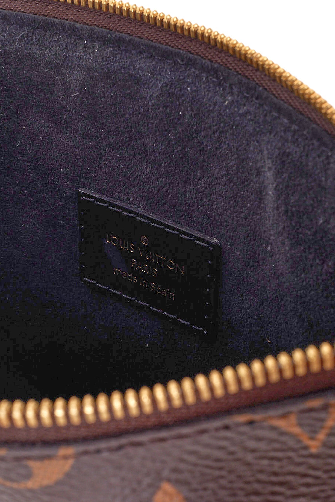 Louis Vuitton Monogram Canvas Patches City Wristlet Pouch Bag