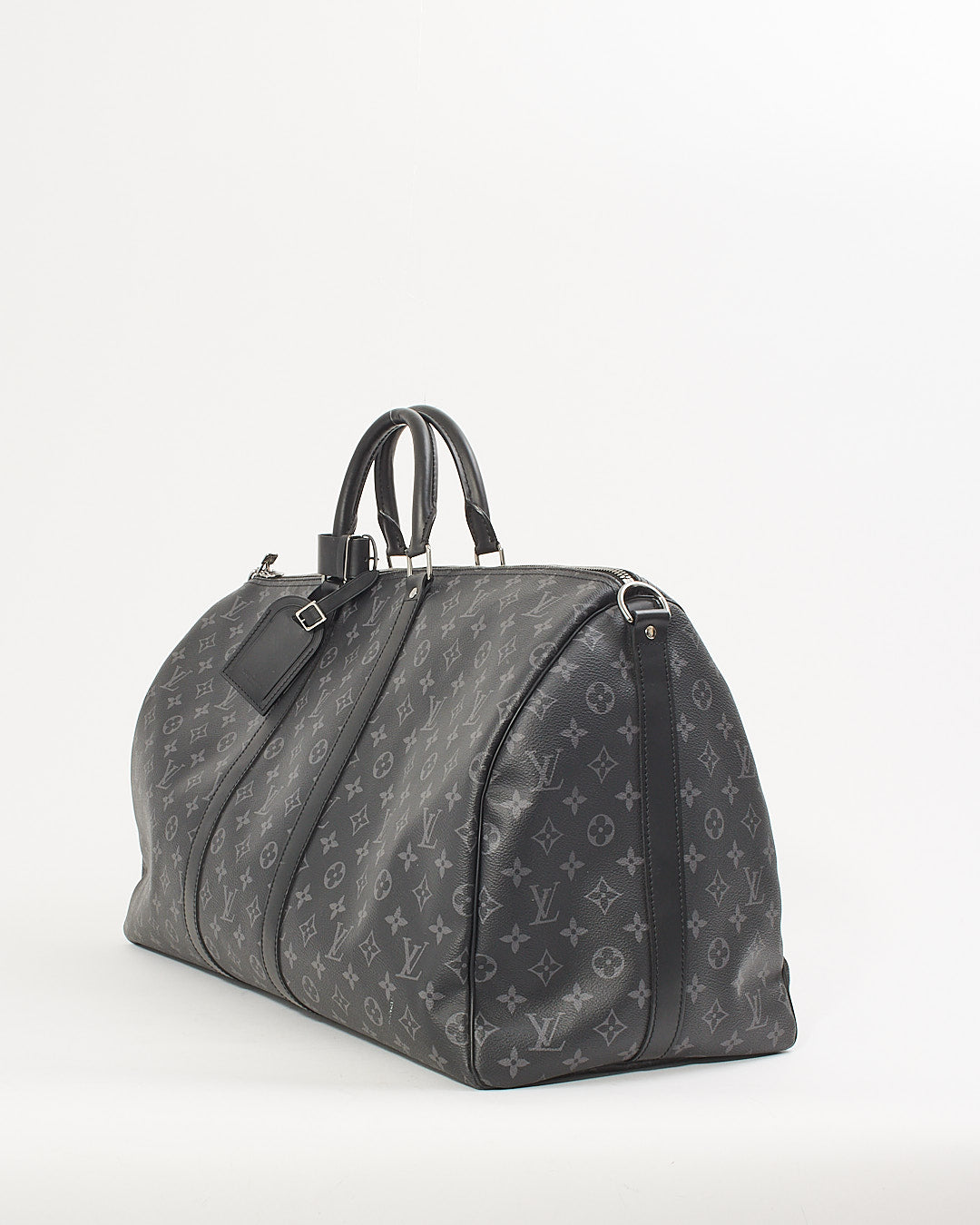 Louis Vuitton Black Monogram Eclipse Keepall Bandouliere 55 - NO STRAP