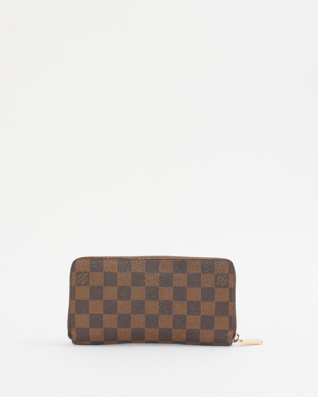 Louis Vuitton Damier Ebene Canvas Zippy Wallet