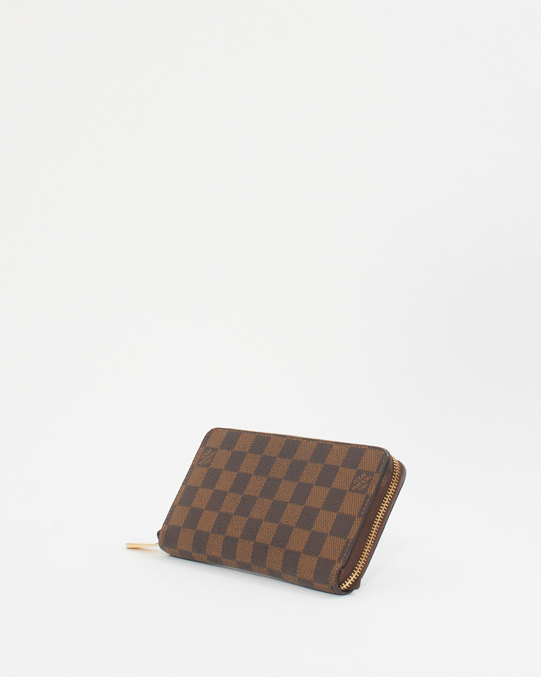 Louis Vuitton Damier Ebene Canvas Zippy Wallet