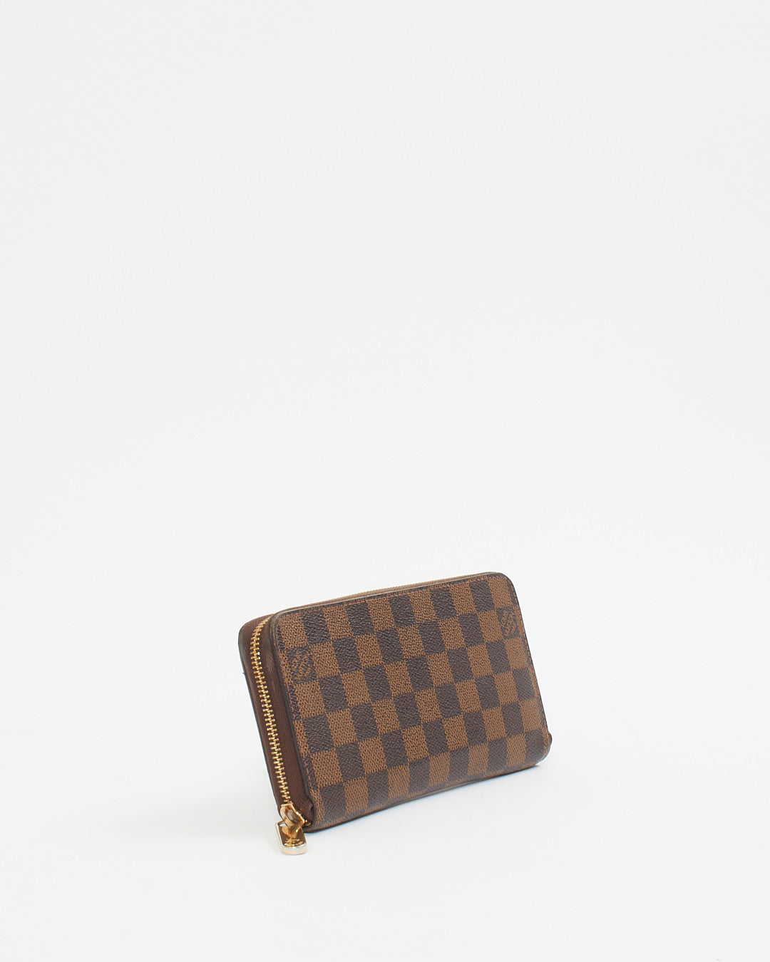 Louis Vuitton Damier Ebene Canvas Zippy Wallet