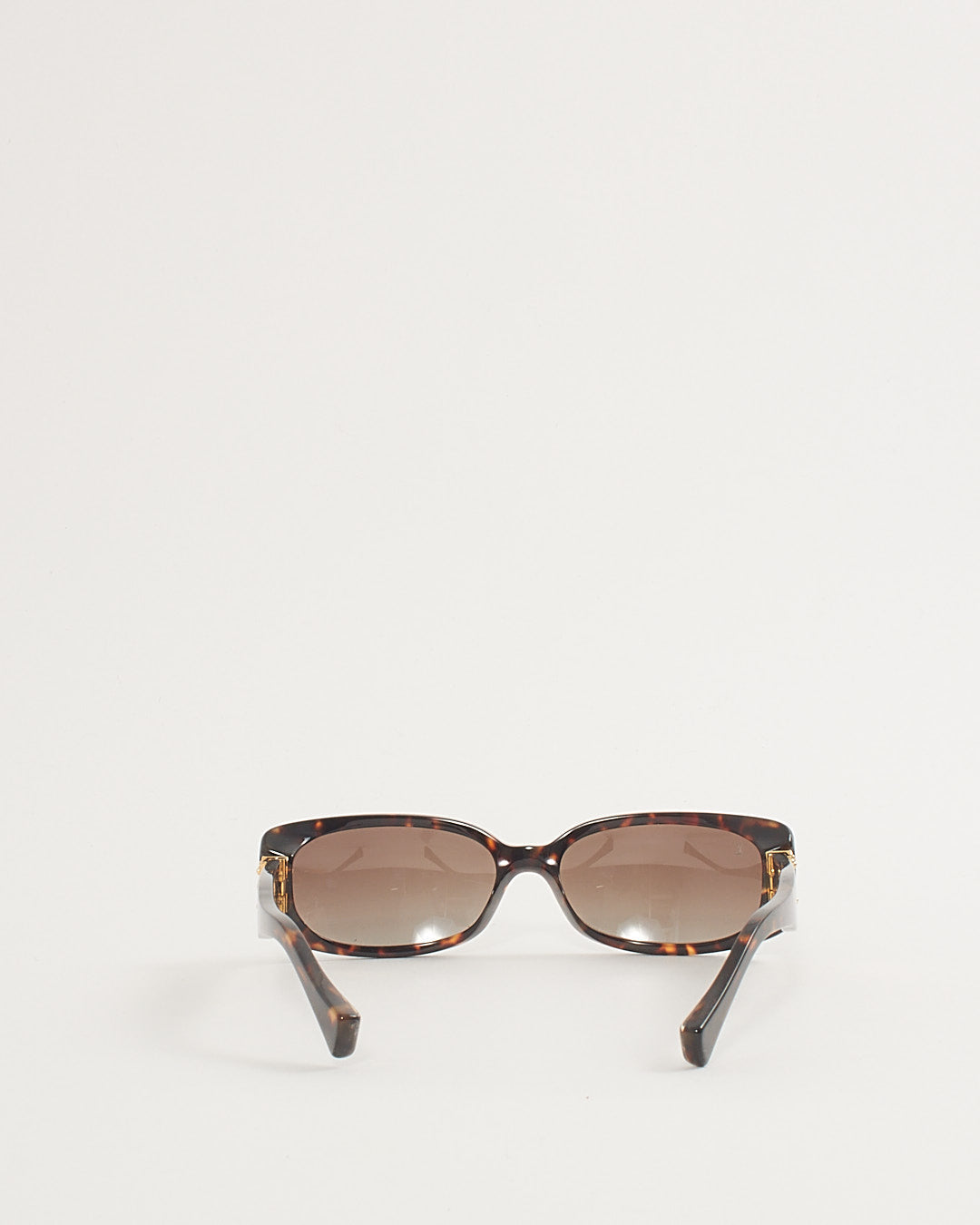Louis Vuitton Brown Tortoise C0077 Lock-it Sunglasses