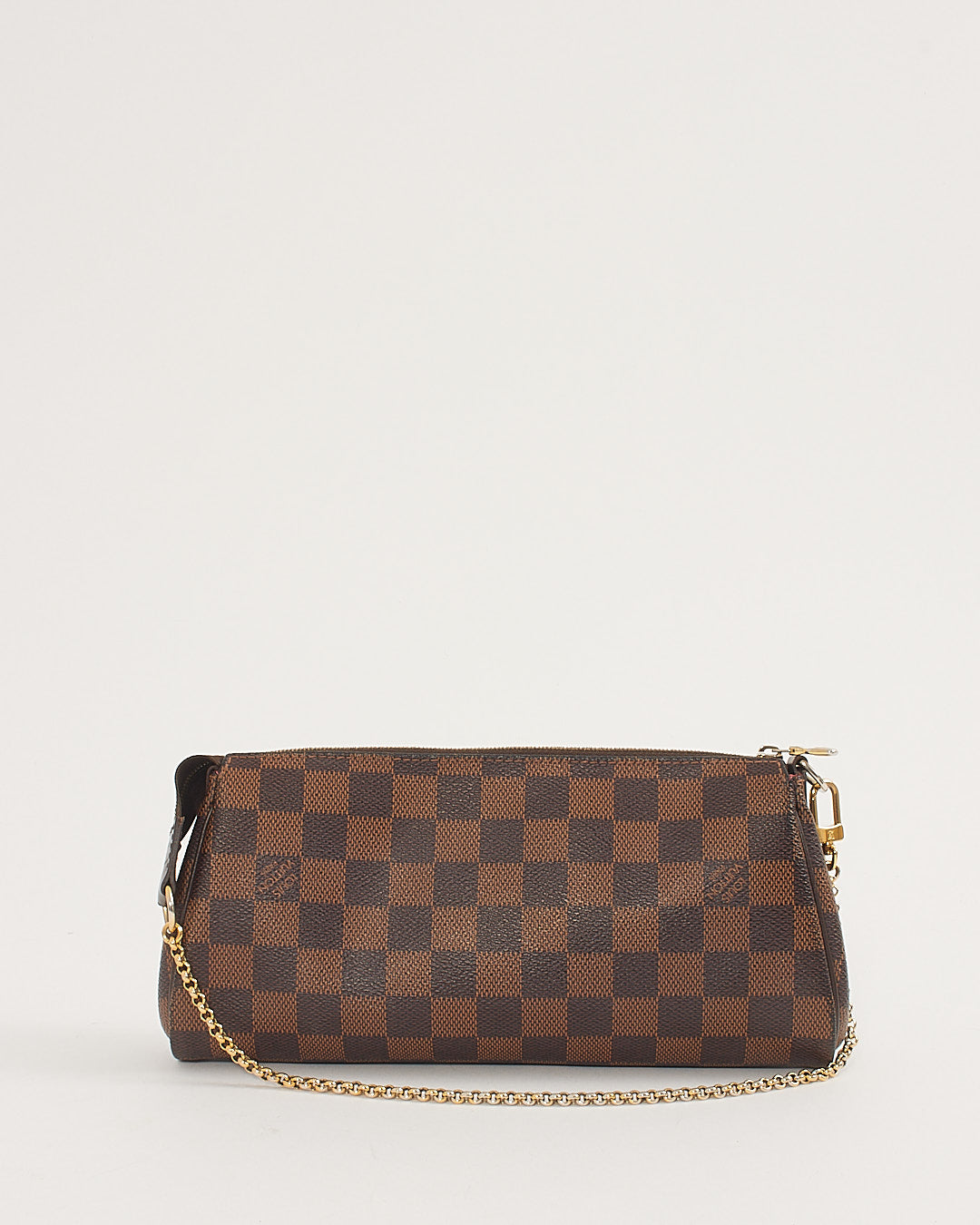Louis Vuitton Damier Ebene Eva Clutch Bag