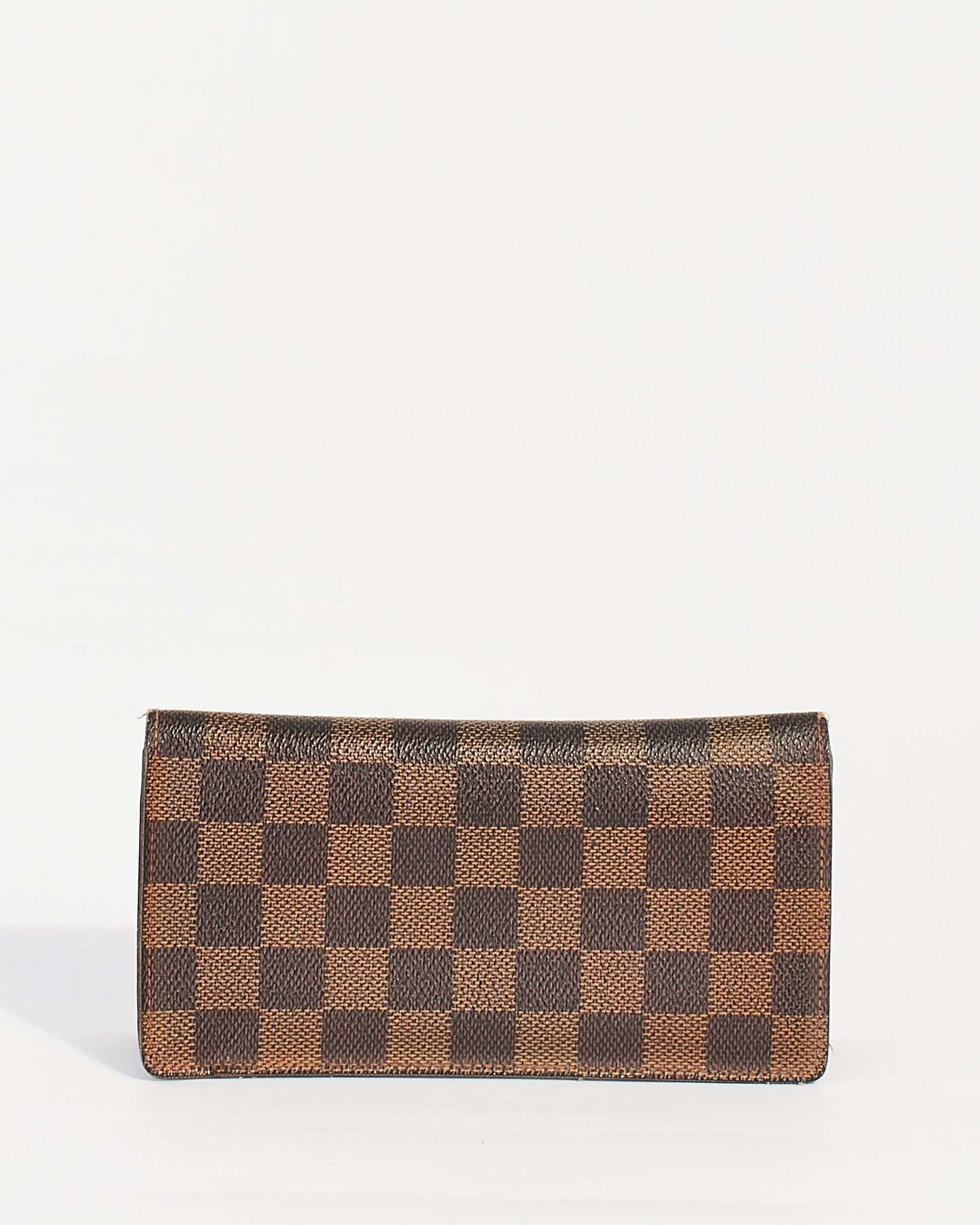 Louis Vuitton Damier Ebene Canvas Pattern Brazza Wallet