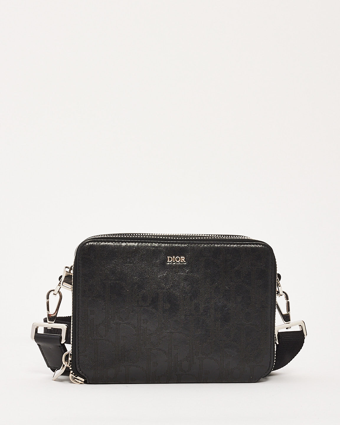 Dior Leather Canvas Crossbody