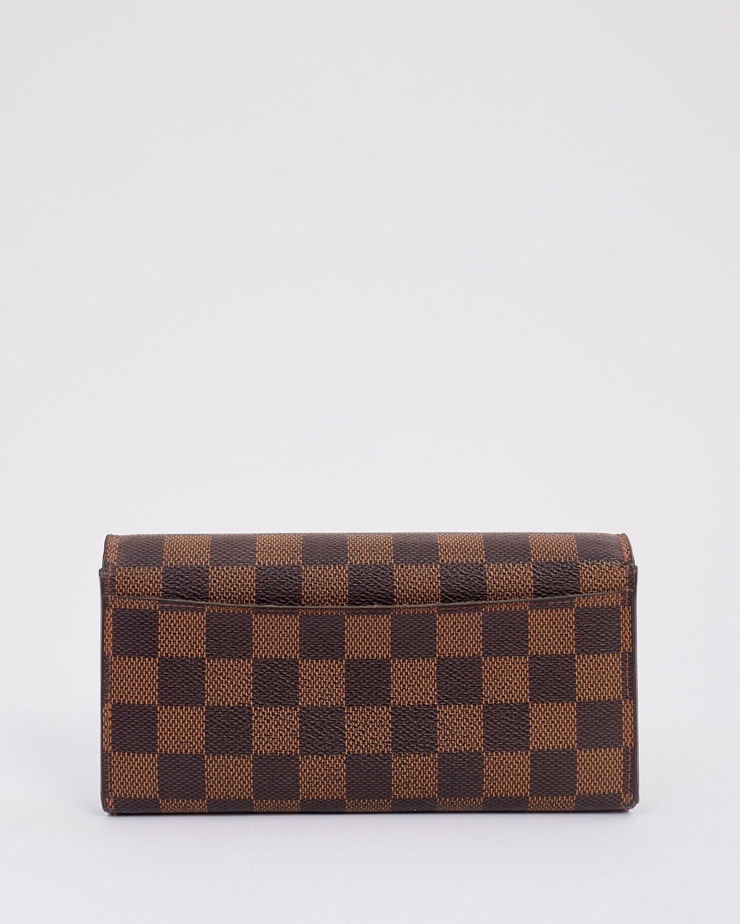 Louis Vuitton Damier Ebene Canvas Sarah Wallet