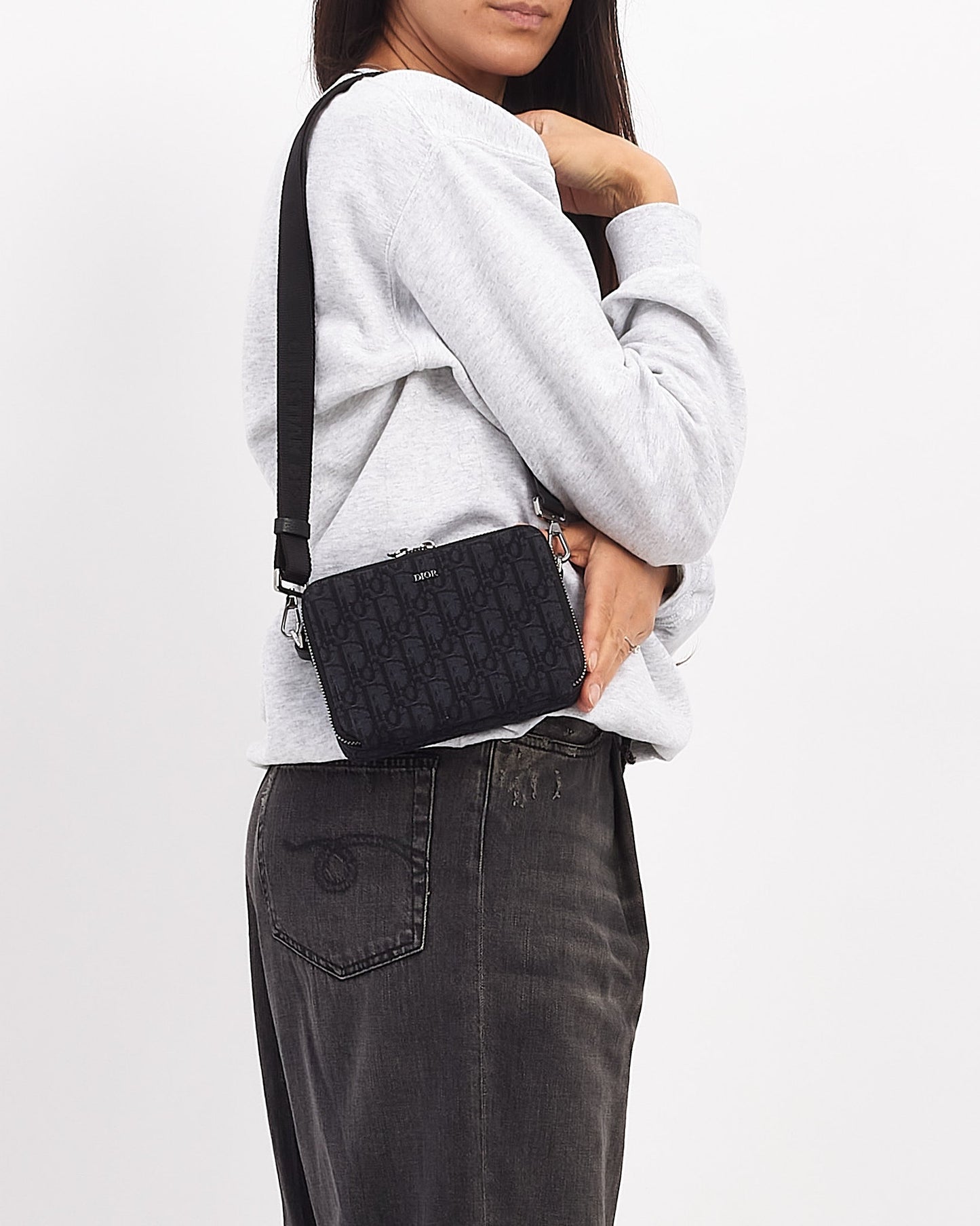 Dior Canvas Clutch