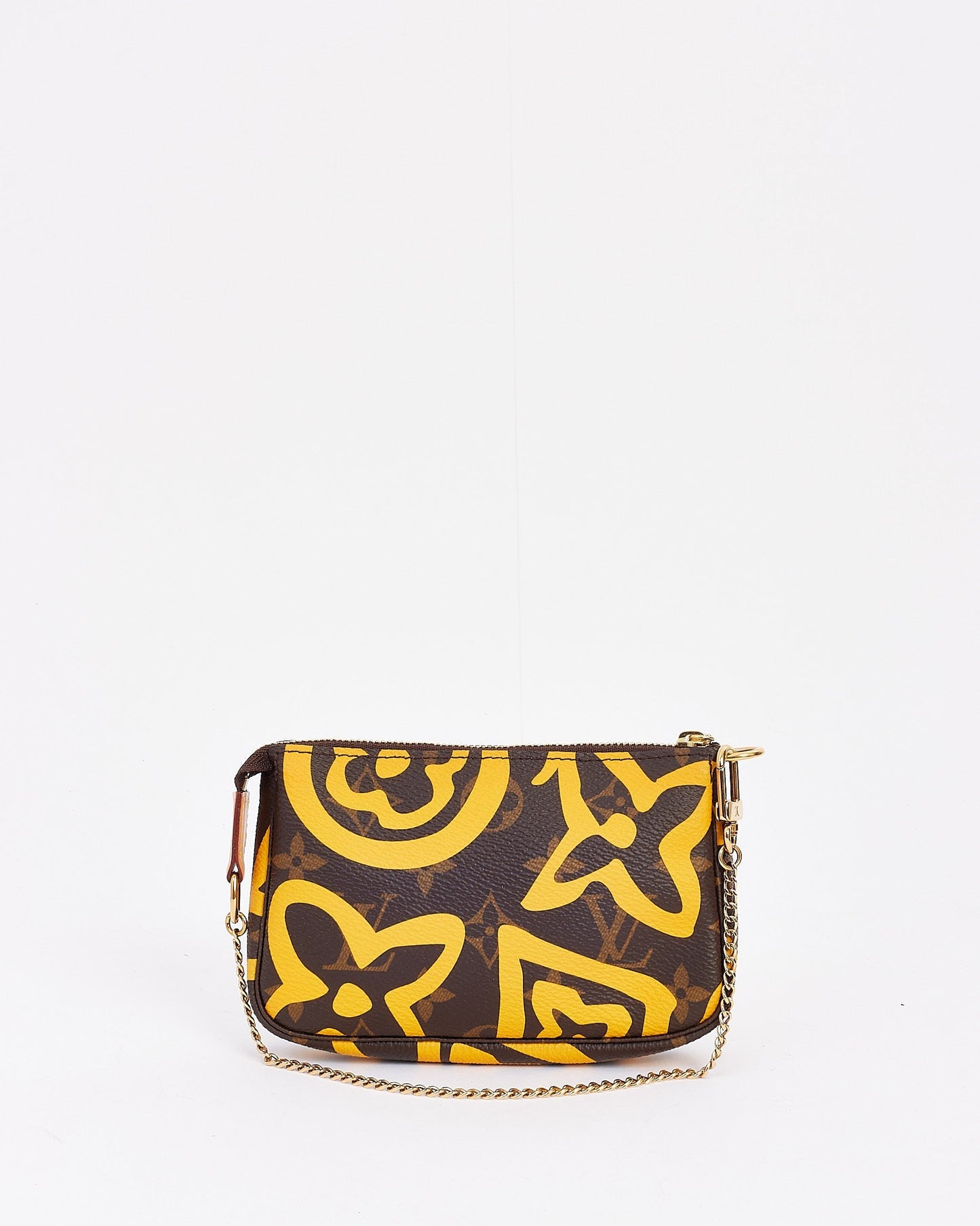 Louis Vuitton Monogram & Yellow Canvas Cancun Mini Pochette Accessoires