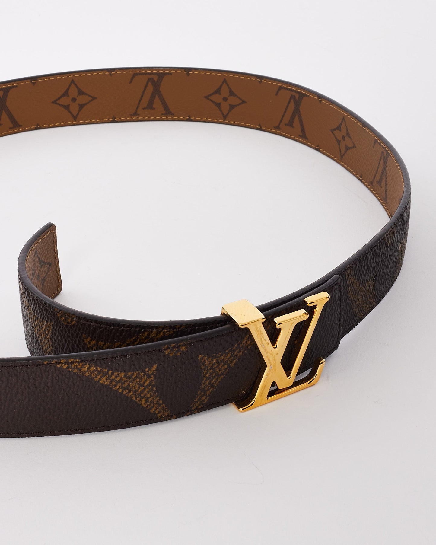 Louis Vuitton Monogram Canvas LV Iconic 30MM Reversible Belt