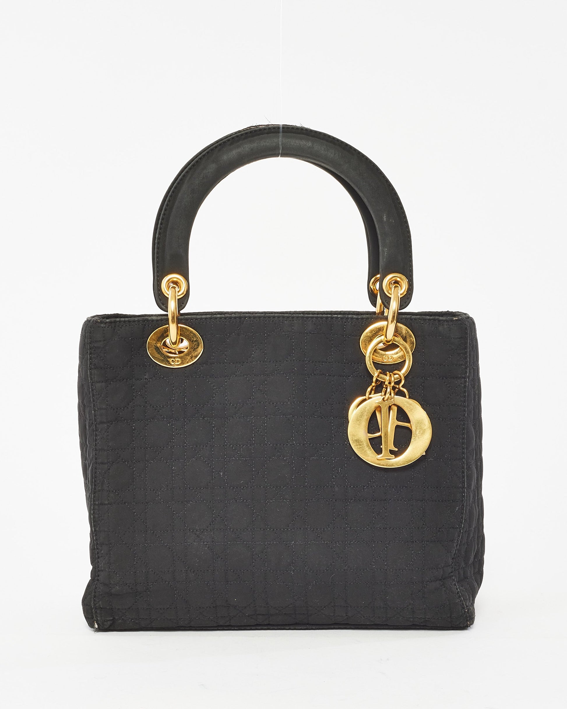 Dior Lady Dior Canvas Tote