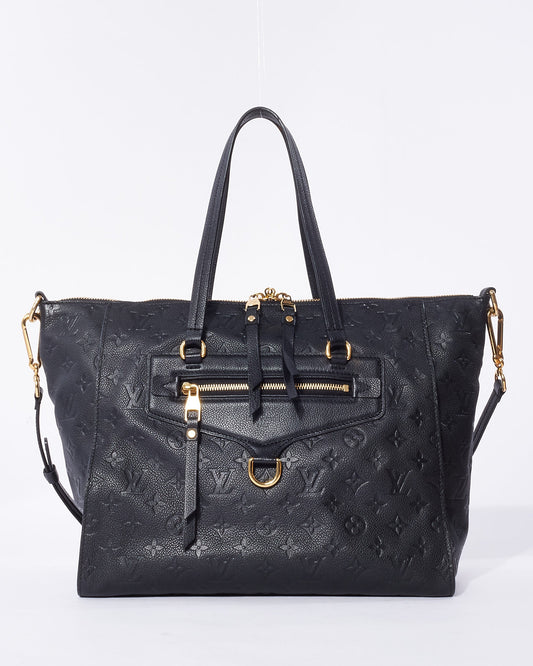 Louis Vuitton Black Empreinte Leather Lumine GM Tote
